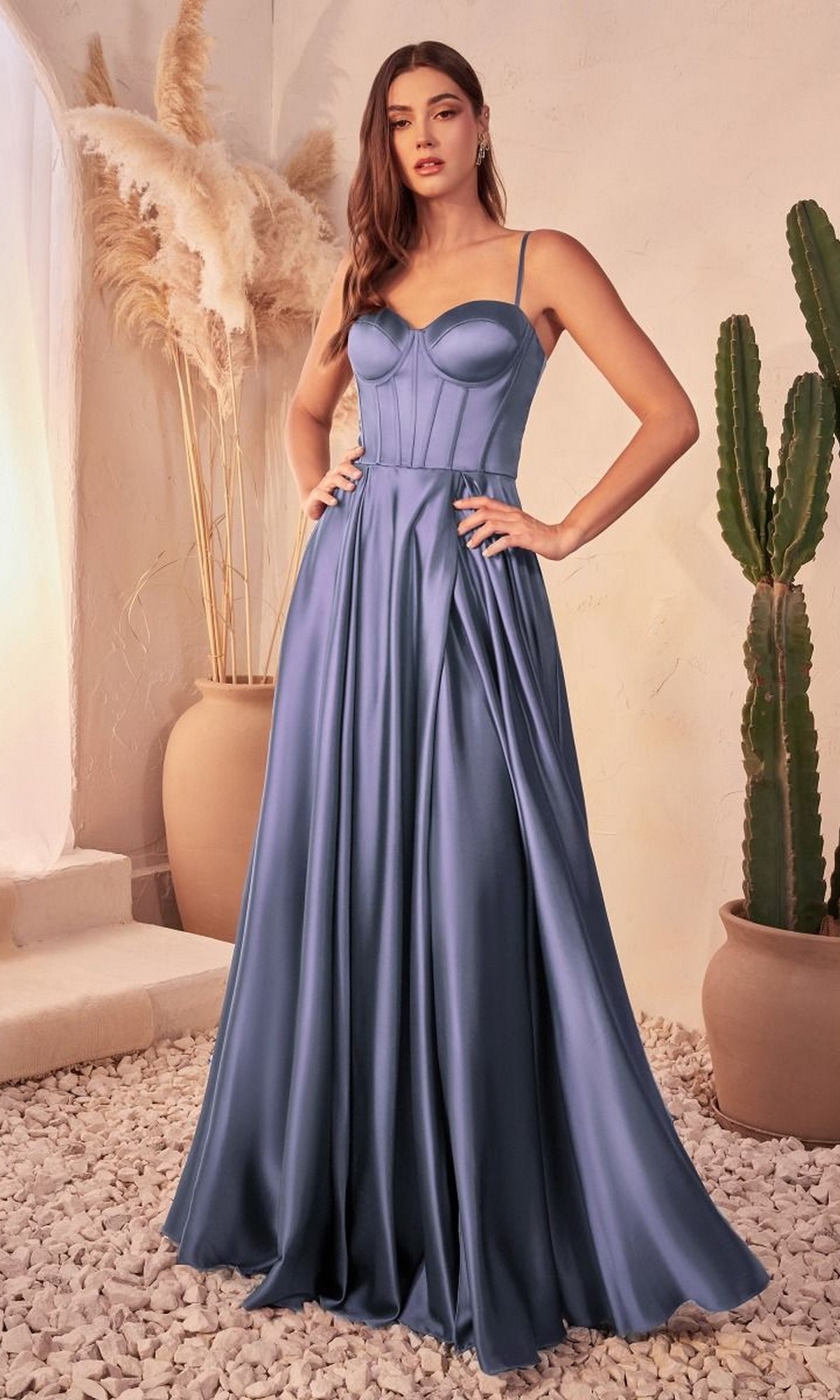 Long Prom Dress CD337 by Ladivine