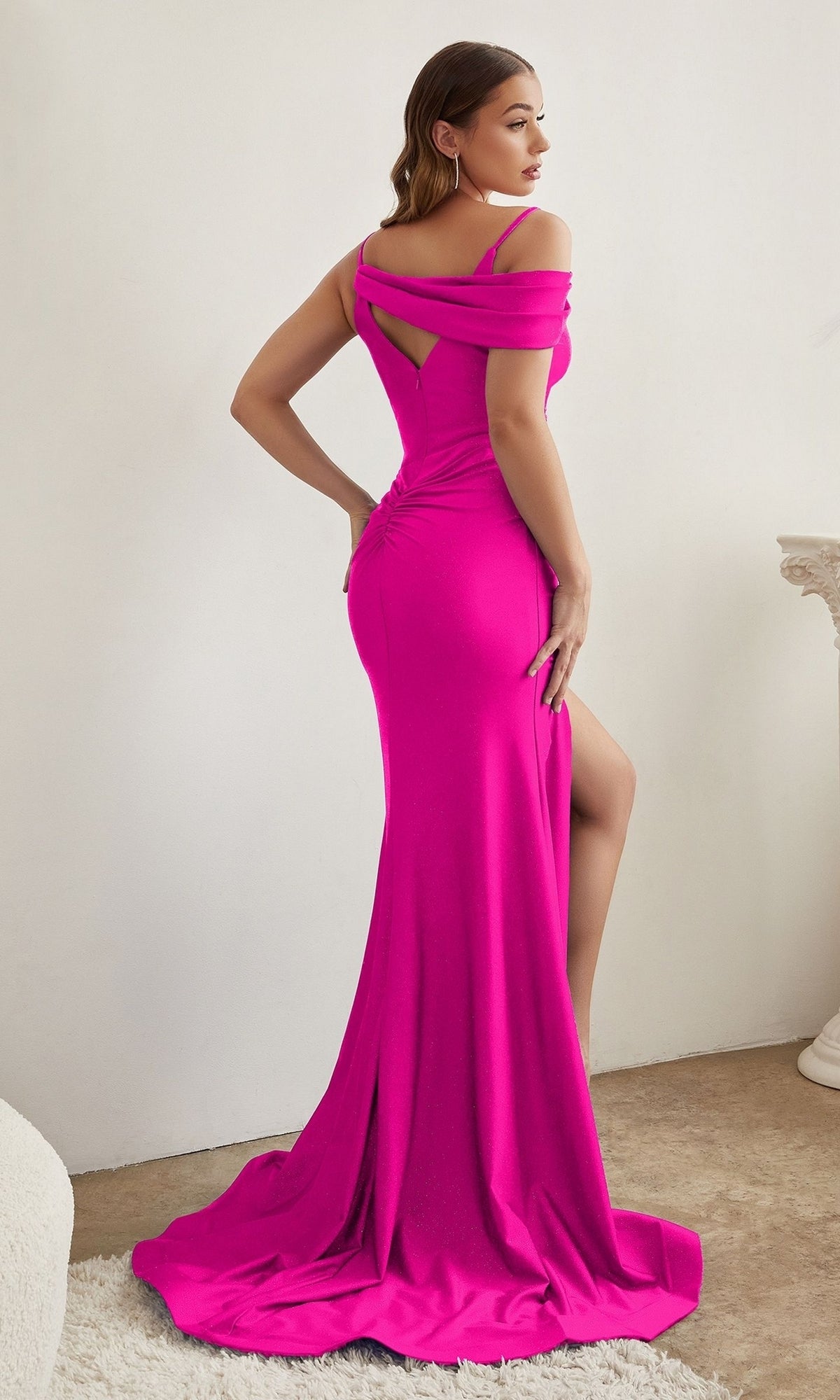 Long Prom Dress CD881 by Ladivine