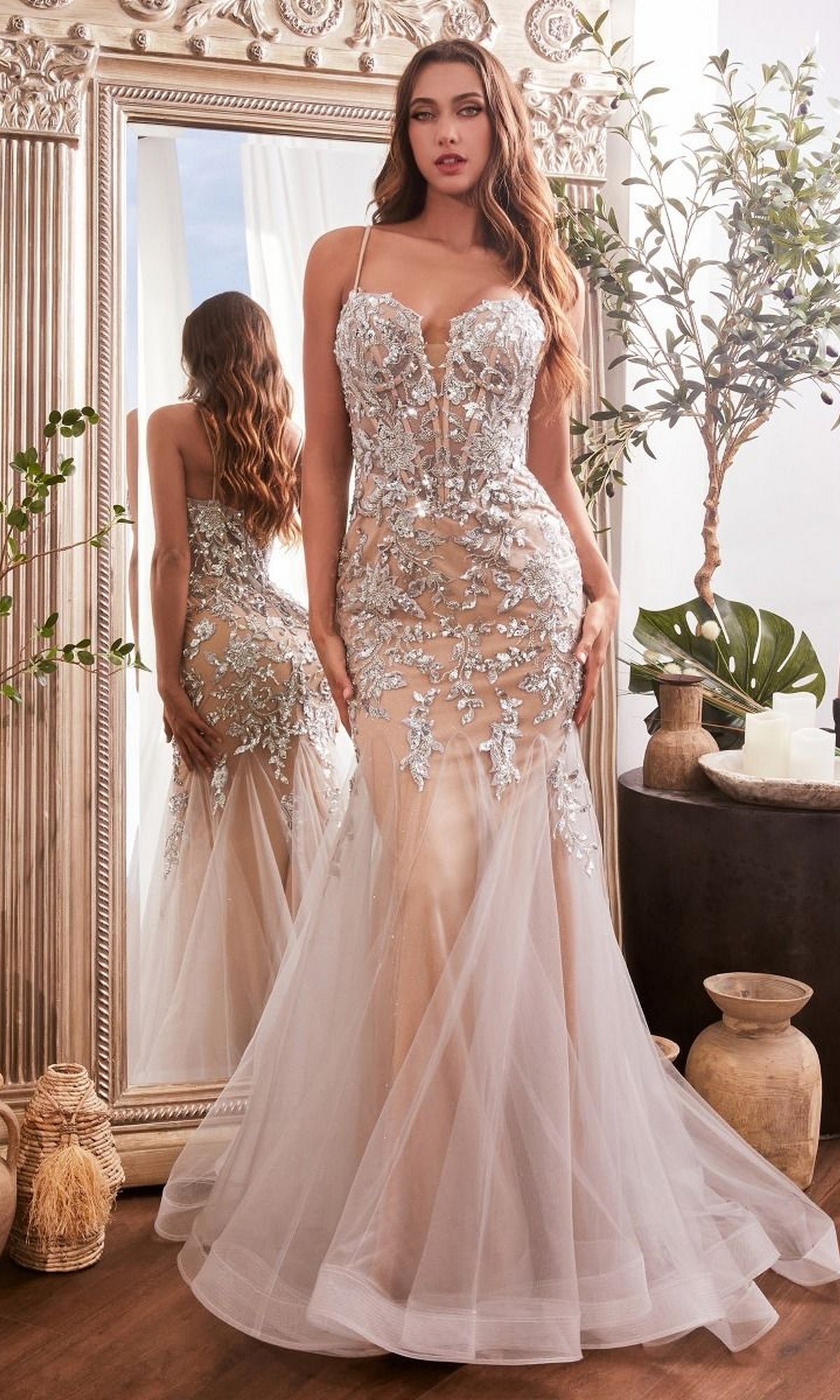 shimmer mermaid dress Long Prom with Sequin Embroidery – PromGirl Size:A Sheath Dresses Vintage Light Pink Pankou density texture characterize the