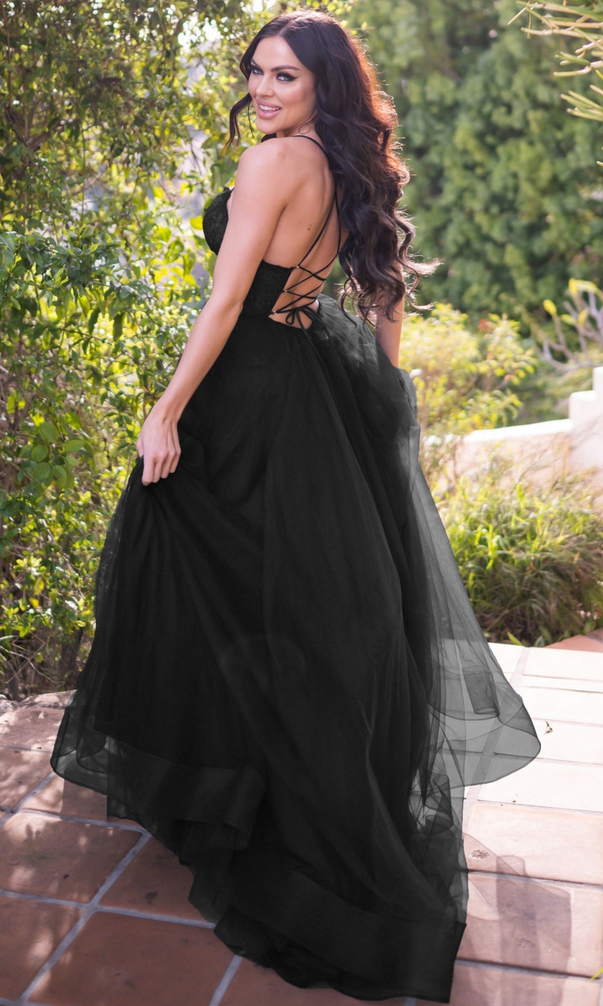 Velvi Long Sweetheart A-Line Prom Dress Dani