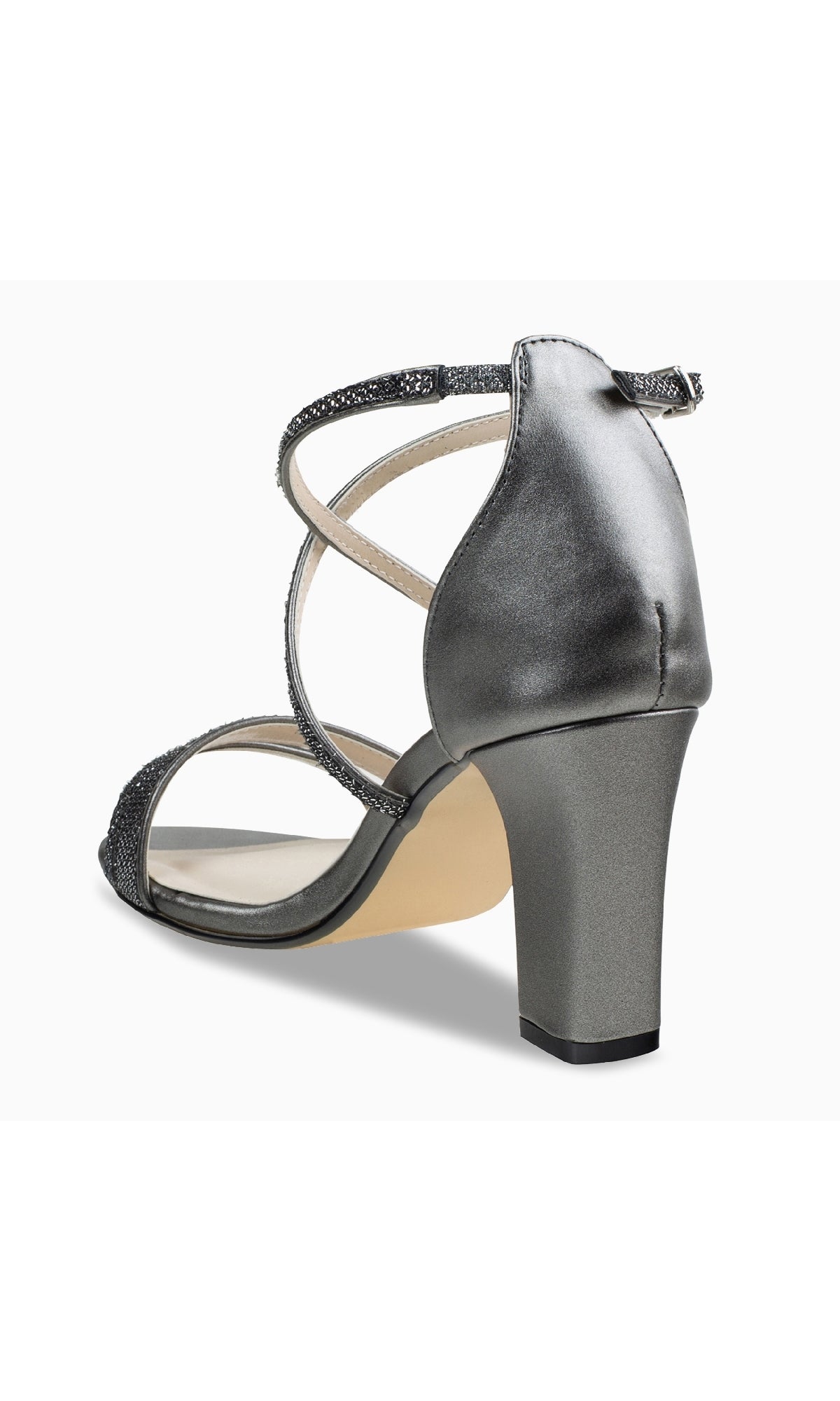 Touch Ups 4619: Daphne Pewter Prom Shoes– PromGirl