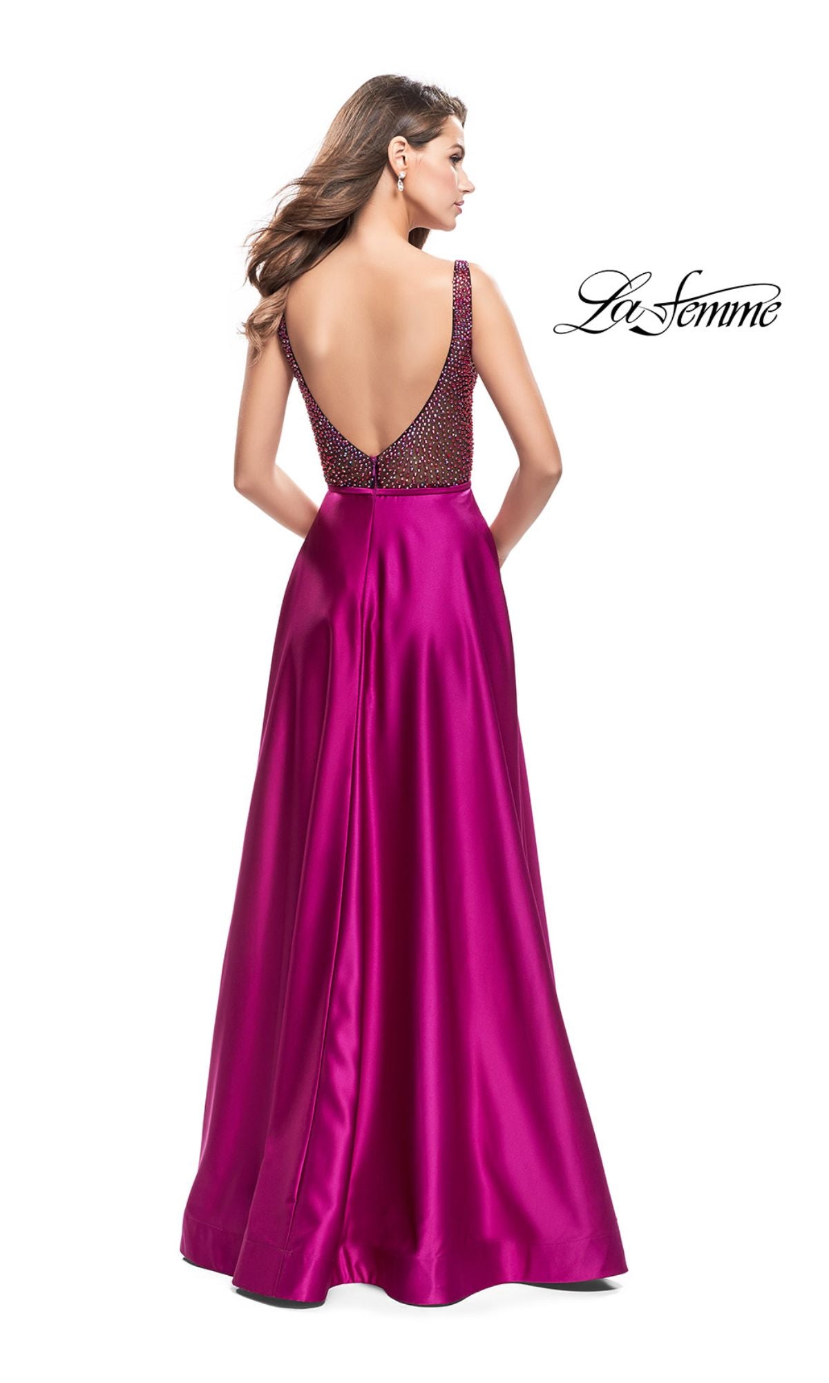 Long Prom Dress By La Femme 25348