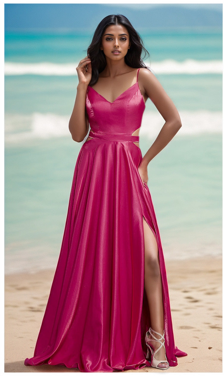 Red Shimmer Dress | ShopStyle