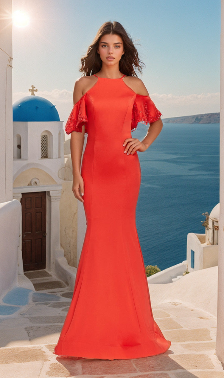 Simple Mermaid Prom Dress: La Femme 26145