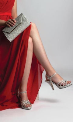 Touch Ups 4505: Mae Silver Glitter Formal Prom Shoes Silver / 6.5M Touch Ups 4505: Mae Silver Glitter Formal Prom Shoes Silver / 6.5M