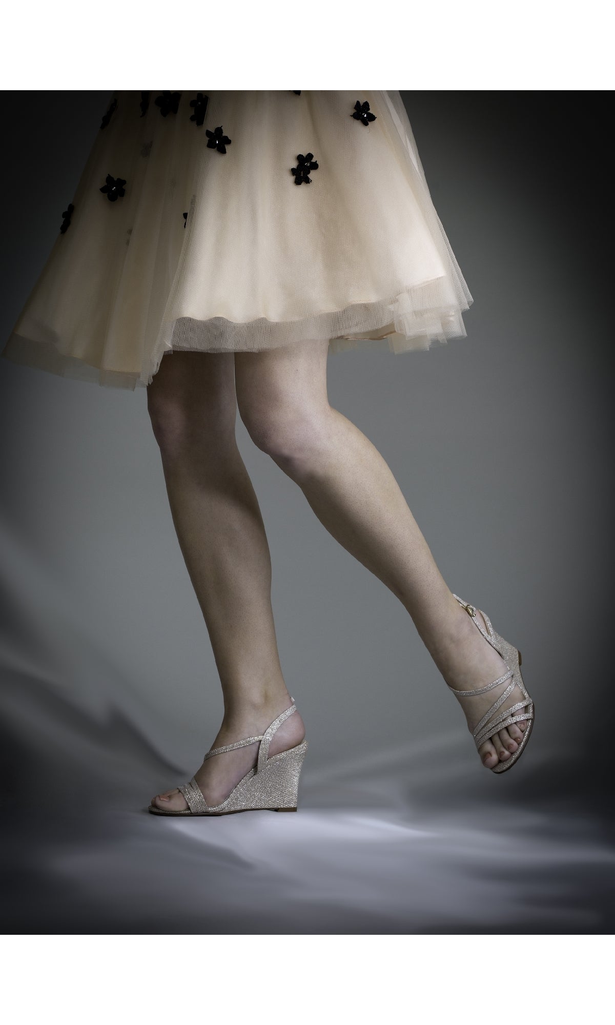 Touch UPS 4177: Phyllis Champagne Wedge Prom Shoes Champagne / 8.5 Touch UPS 4177: Phyllis Champagne Wedge Prom Shoes Champagne / 8.5