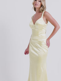 Faviana Stretch Satin Long Prom Dress 11052