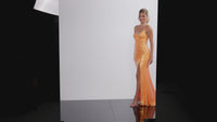 Sequin V-Neck Long Prom Dress JVN23374
