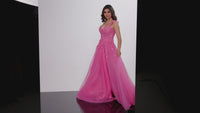 JVN by Jovani Long Tulle Prom Ball Gown JVN25826