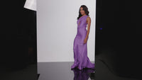 One-Shoulder Long Cut-Out Prom Dress JVN22339
