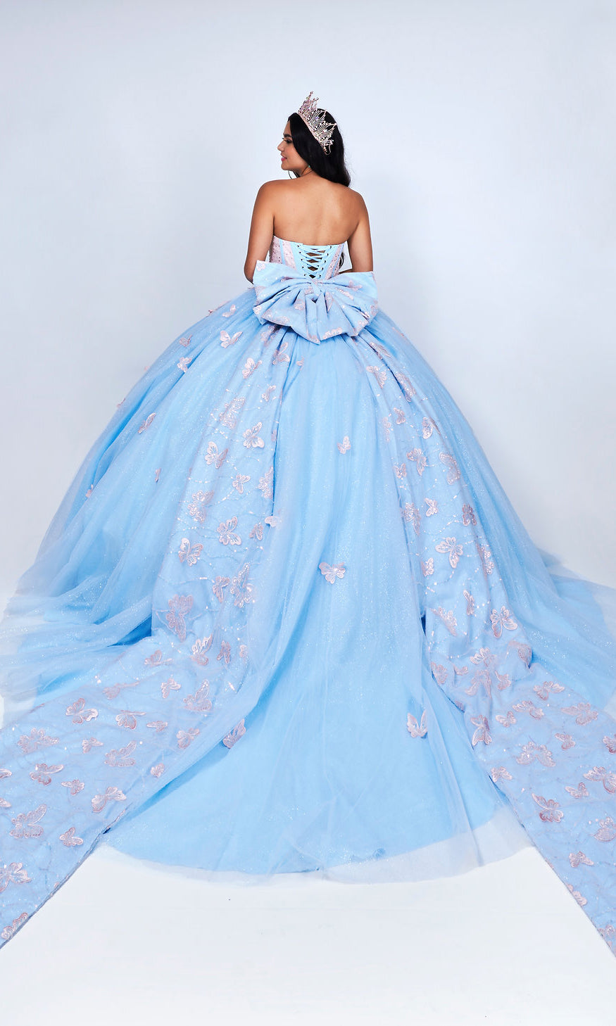 Long Quinceanera Dress: Nina Canacci Q103