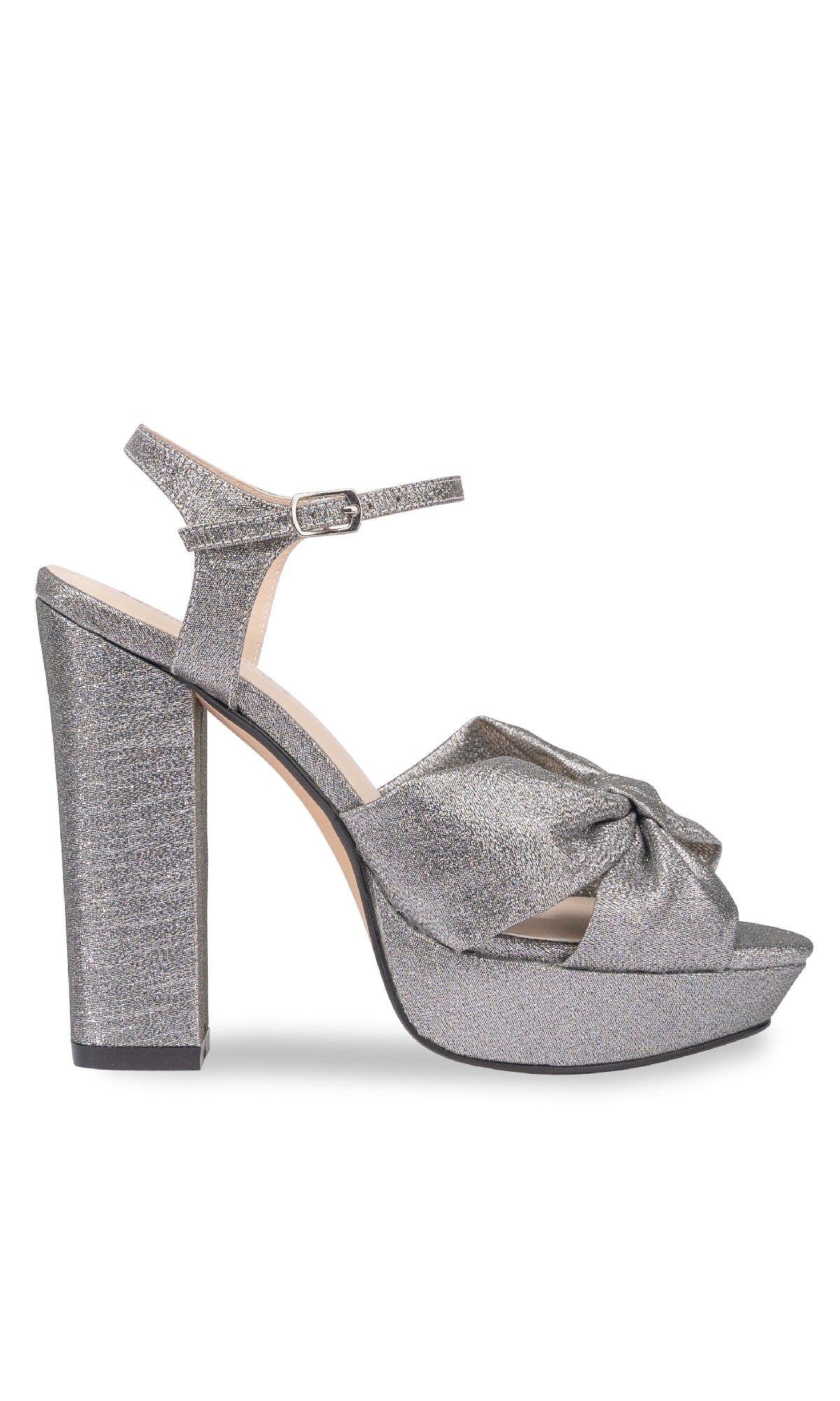 Touch Ups 4661: Sailor Pewter Shimmer Prom Shoes– PromGirl