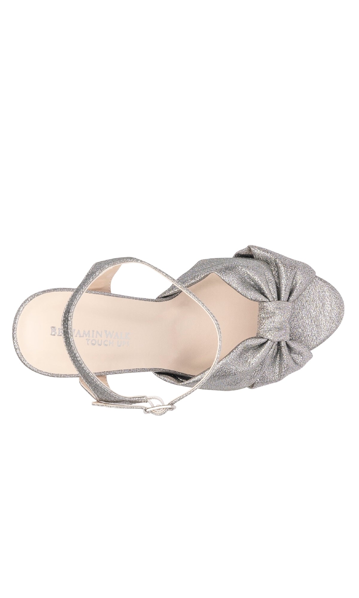 Touch Ups 4661: Sailor Pewter Shimmer Prom Shoes– PromGirl