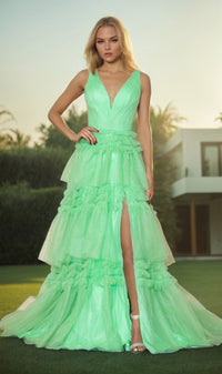Long Prom Dress 9406 by Poly USA