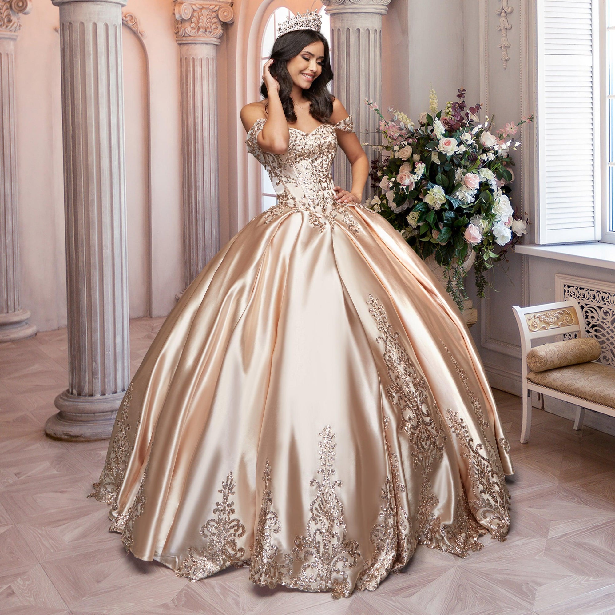 Quinceañera Sample Dress QX413
