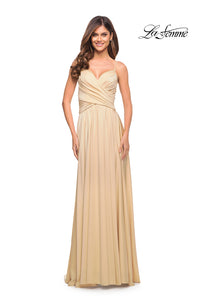 La Femme Simple Elegant Long Formal Prom Dress