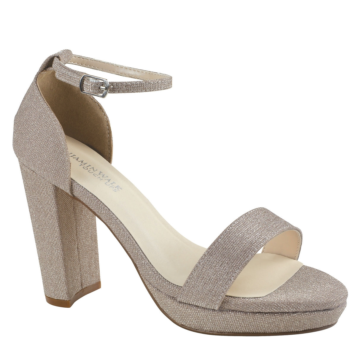 Champagne color on sale heels for prom