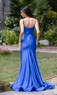 Atria Simple Sleek Long Mermaid Prom Dress 6806H