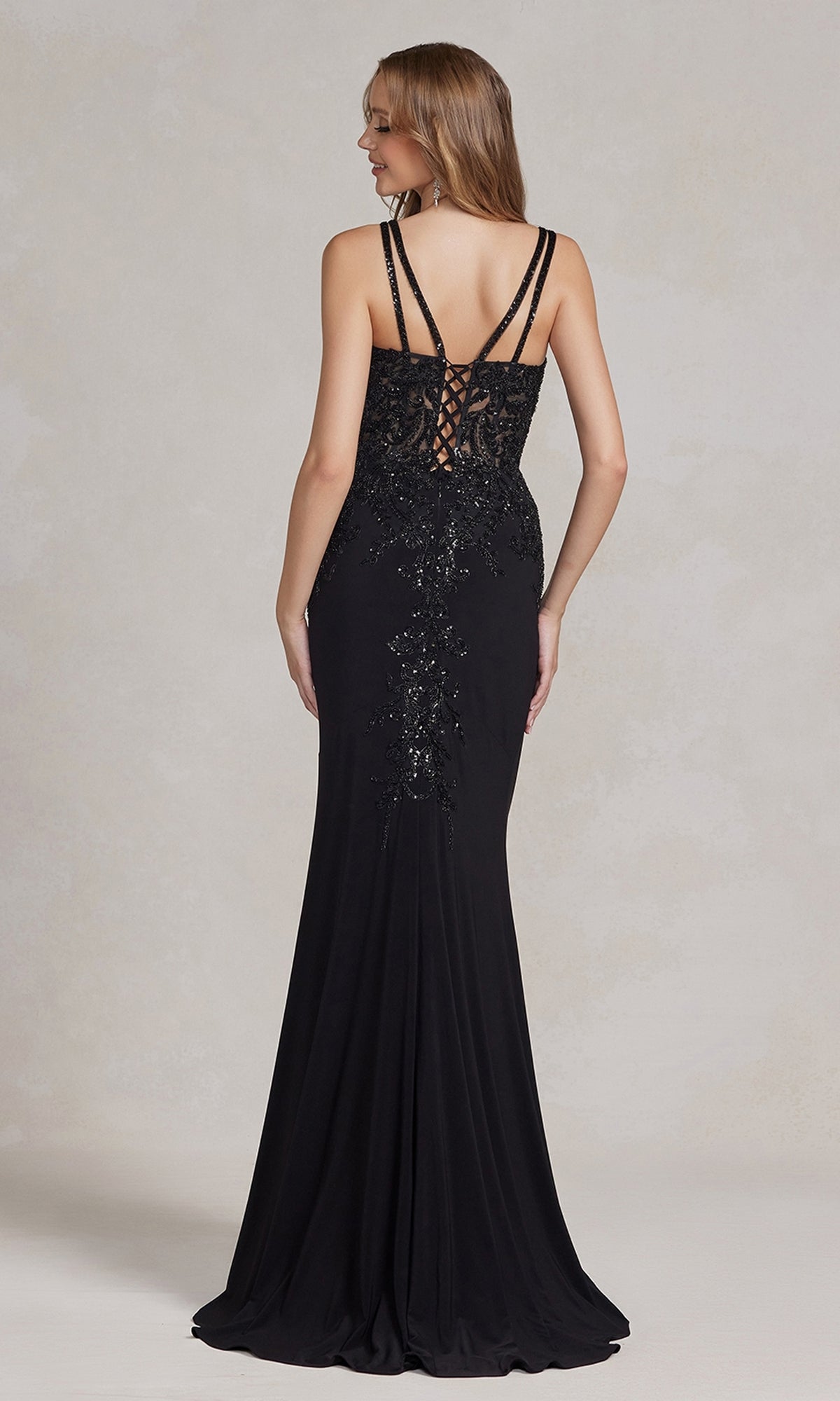 Sleek Long Formal Prom Gown by Nox Anabel - PromGirl