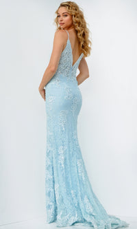 Embroidered-Lace JVN By Jovani Prom Dress 00864
