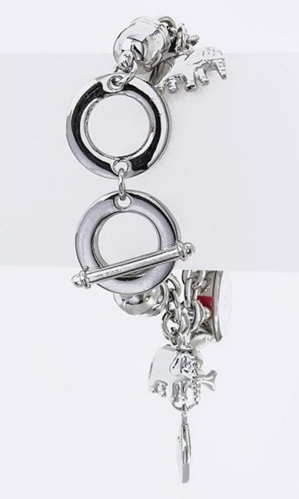 Artini-Quartz Watch Charm Bracelet 