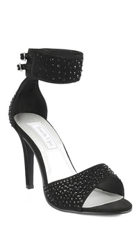 Touch Ups-Open Toe 3.5in Black Heel