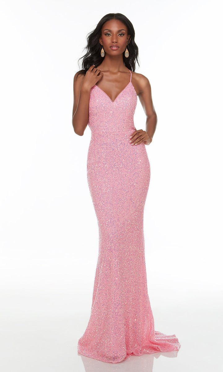 Long train prom sales dresses