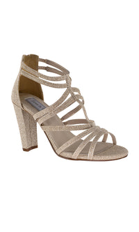 Touch Ups-Champagne Rhyan High-Heeled Sandal