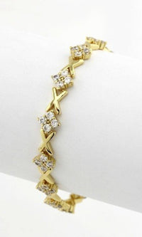 Artini-XOXO Cubic Zirconia Bracelet