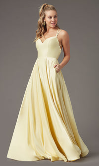 Long A-Line Sweetheart Prom Dress by PromGirl