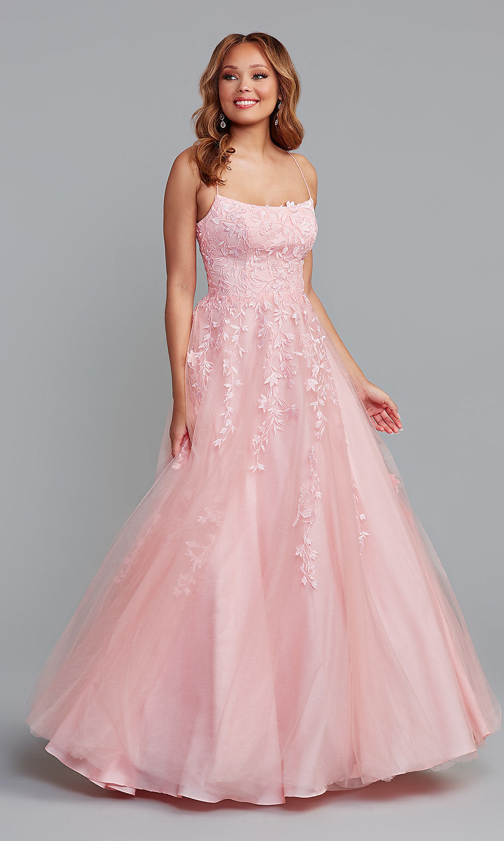 Tulle Princess Prom Dresses Ruffles Sweetheart Puffy Sleeves – Lisposa