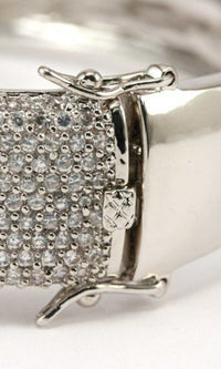 Artini-Cubic Zirconia Bangle Bracelet