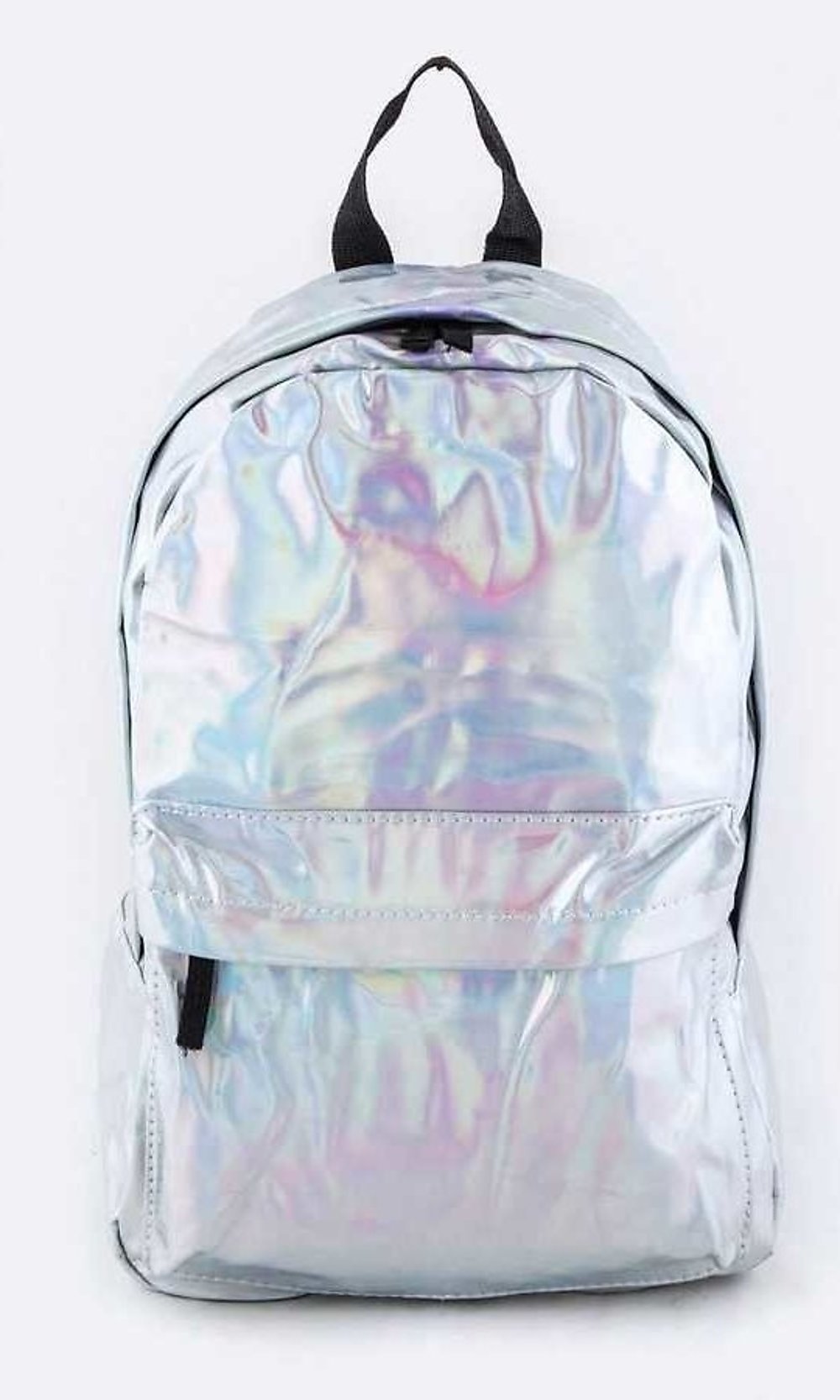 Artini-Silver Holographic Backpack 
