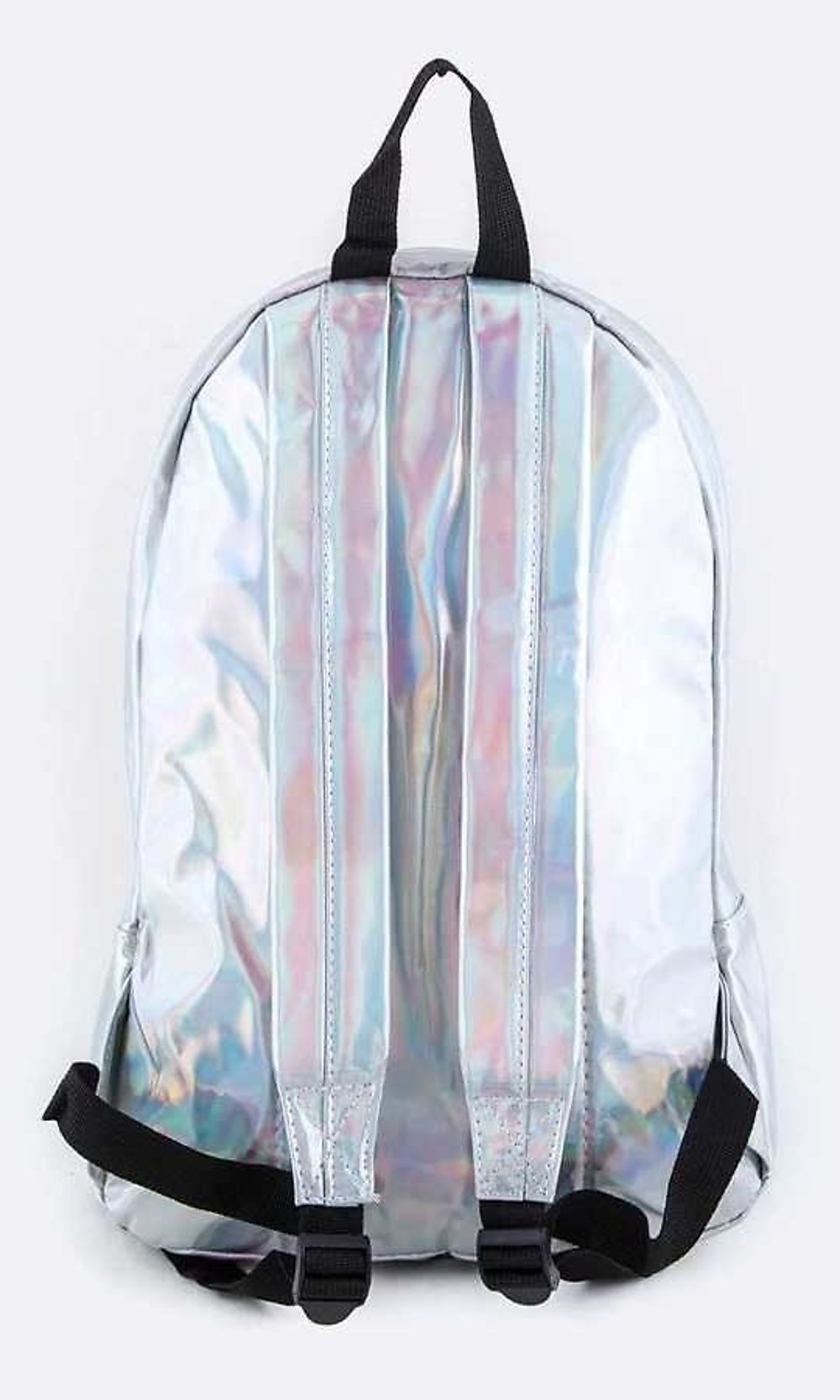 Artini-Silver Holographic Backpack 