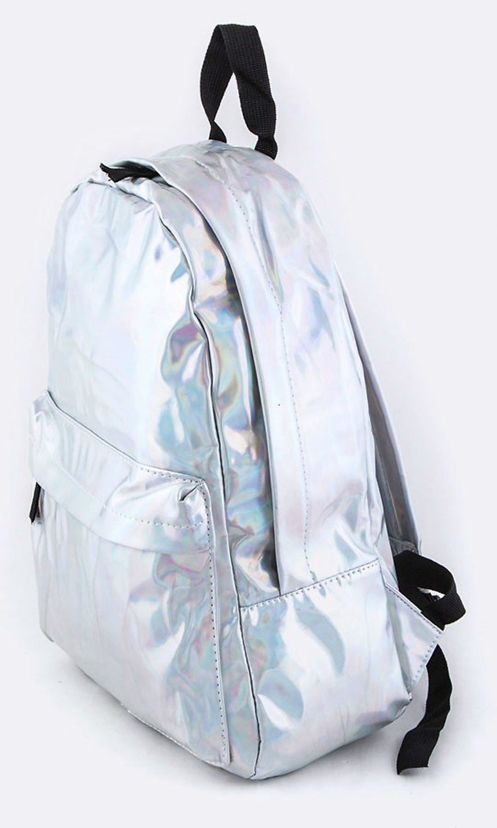 Artini-Silver Holographic Backpack 