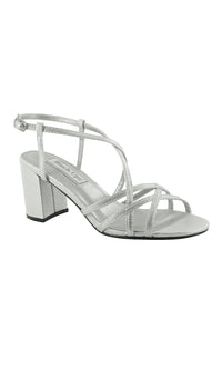 Touch Ups-Silver Eva Open-Toe Sandal by Touch Ups