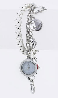 Artini-Quartz Watch Charm Bracelet 