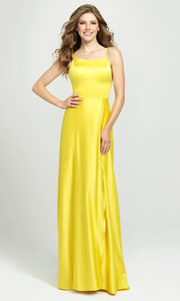 Open-Back Designer Prom Dress by Madison James